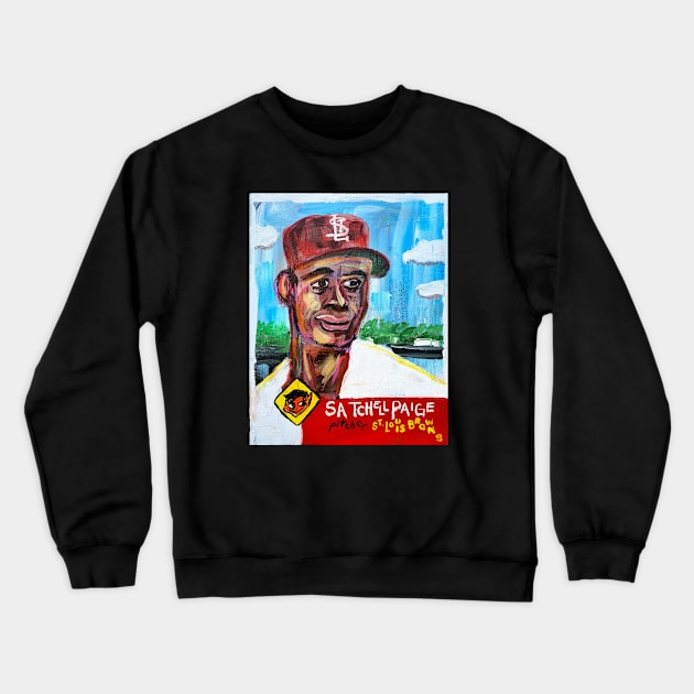 Satchel Paige Crewneck Sweatshirt by ElSantosWorld